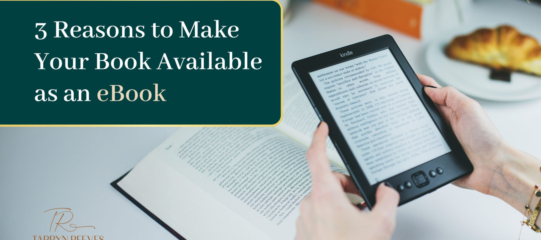 3 Reasons to Make your Book Available as an eBook