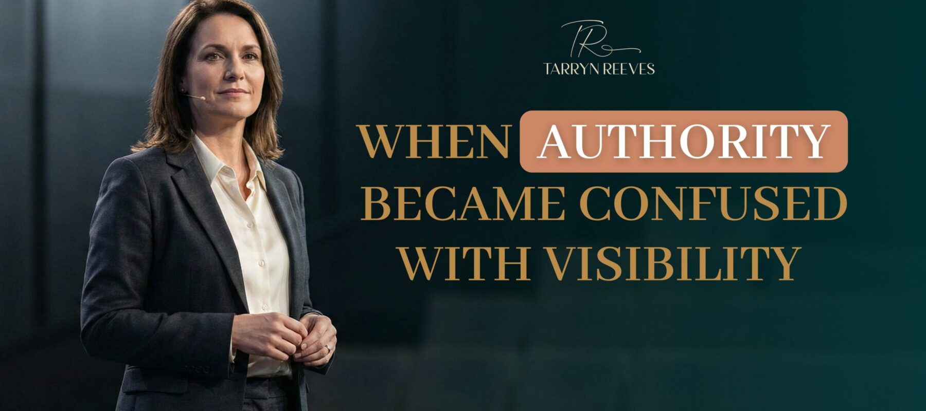 When Authority Became Confused With Visibility