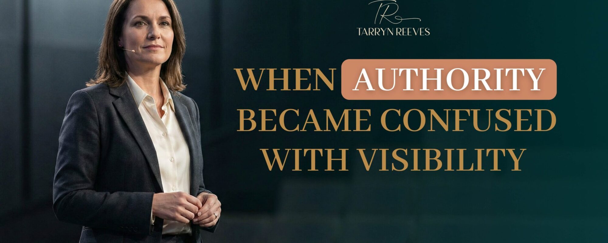 When Authority Became Confused With Visibility
