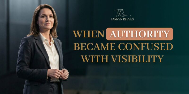 When Authority Became Confused With Visibility